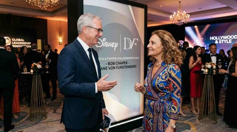 bob chapek and diane von furstenberg